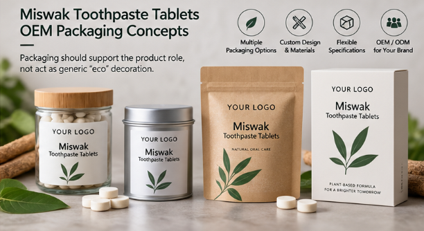Miswak Toothpaste Tablet Packaging Concepts Miswak Toothpaste Tablet Packaging Concepts
