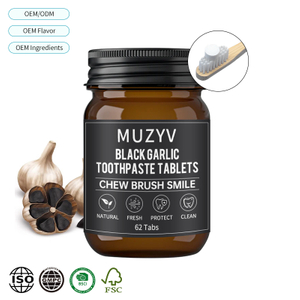 Black Garlic Toothpaste Tablets Enamel Care