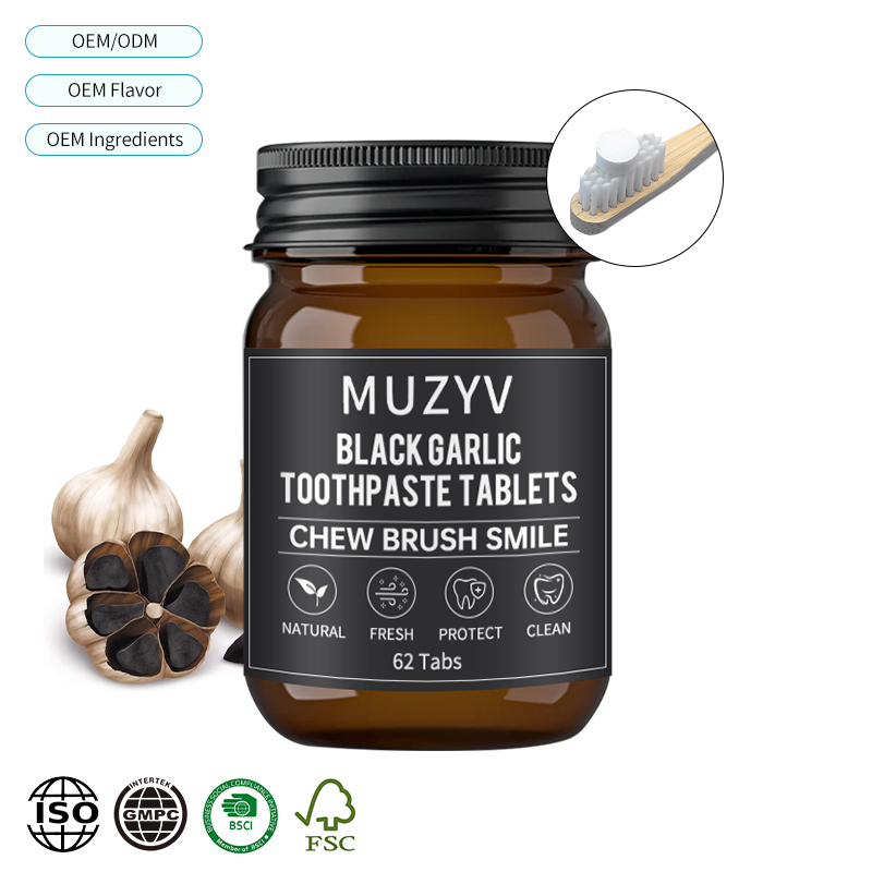 Black Garlic Toothpaste Tablets Enamel Care