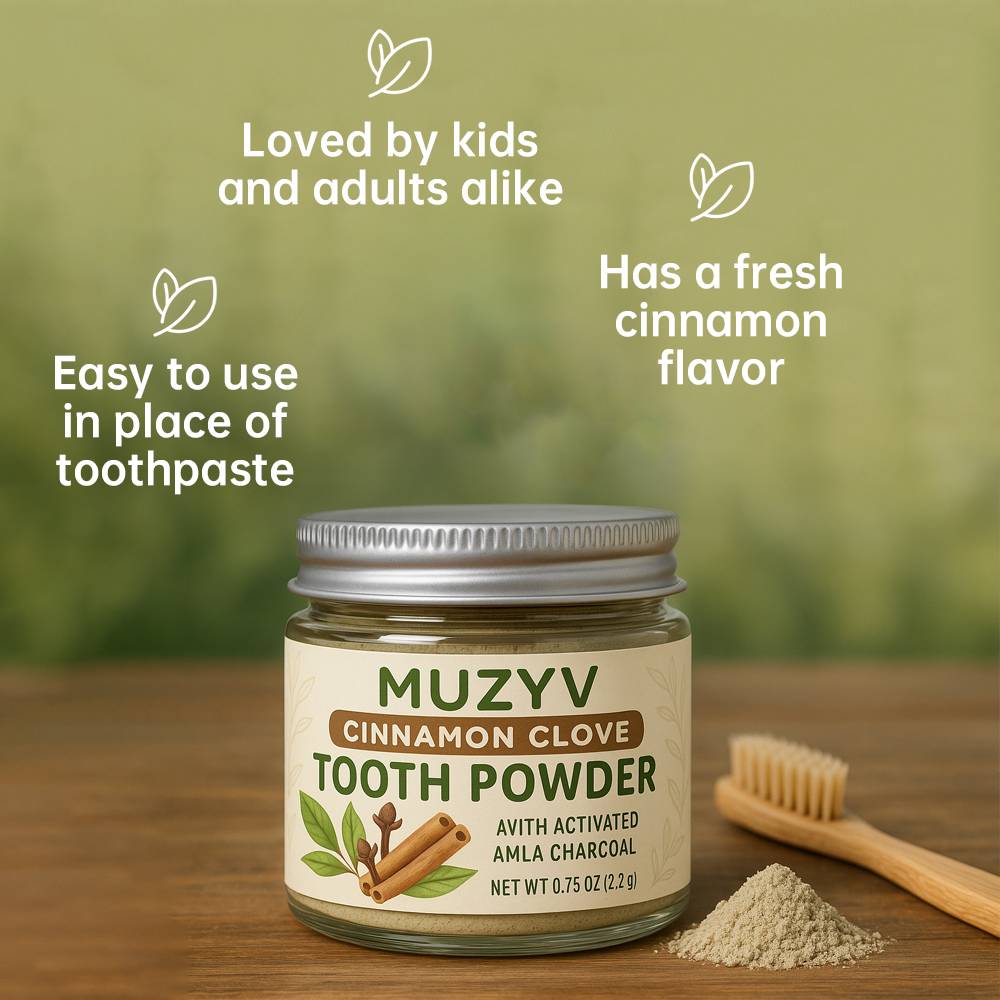 Cinnamon & Miswak Tooth Powder