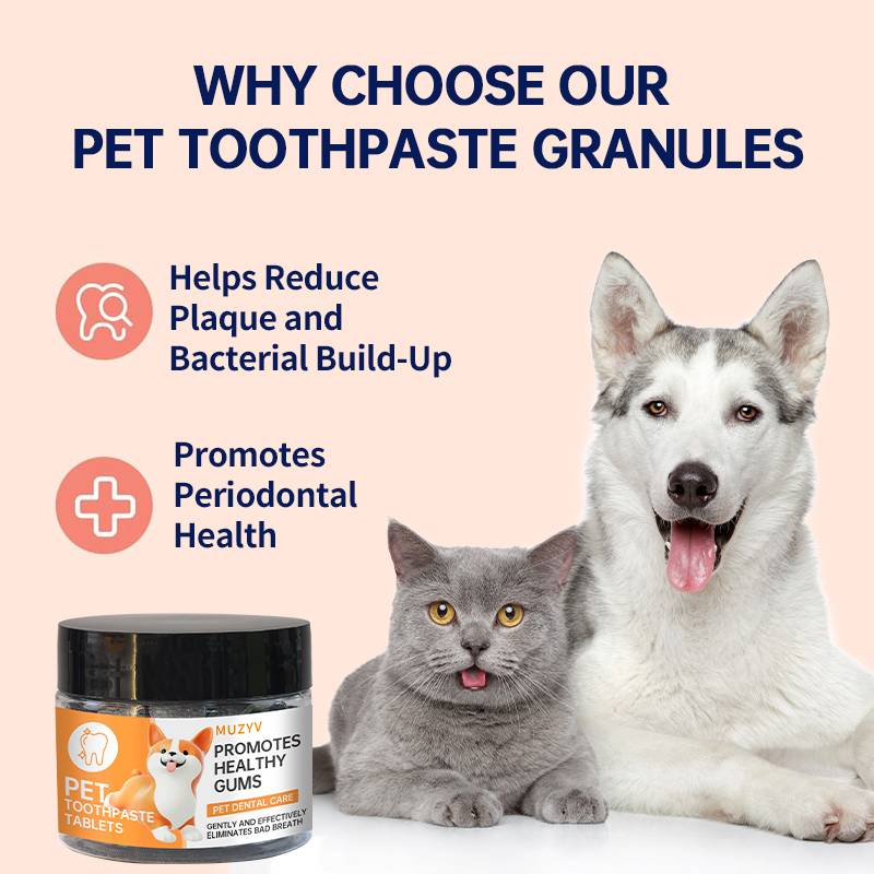 Pet Toothpaste Tablets – Easy-to-Use Oral Care Tablets for Dogs & Cats