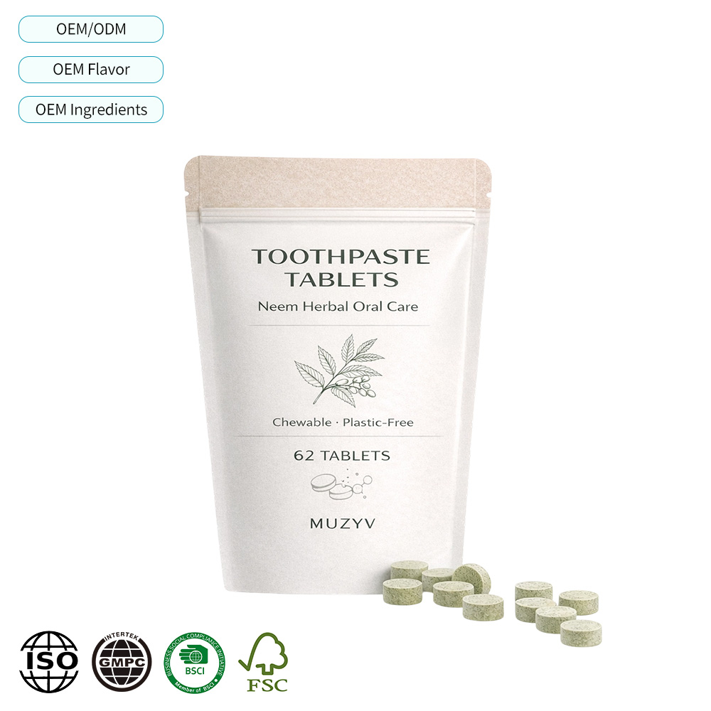 Neem Toothpaste Tablets – Plastic-Free Herbal Oral Care