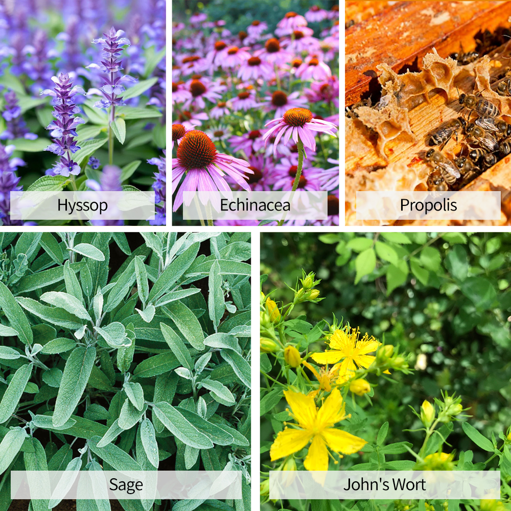 Customized Herbal Soothing Throat Spray