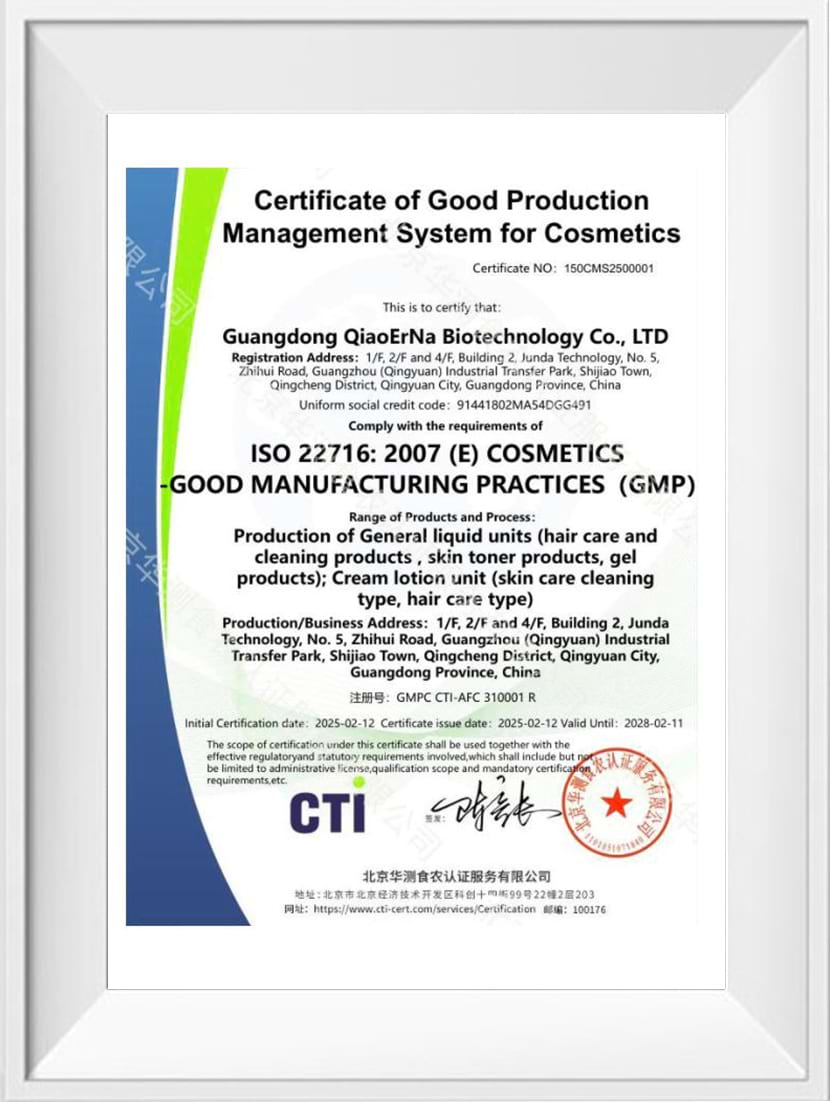 GMP and ISO certificates for toothpaste tablets and mouthwash tablets OEM factory