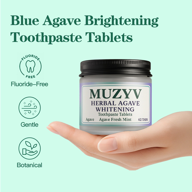 Herbal Agave Brightening Toothpaste Tablets