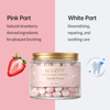 Pink & White Color-Dual Toothpaste Tablets Sensitive Repair