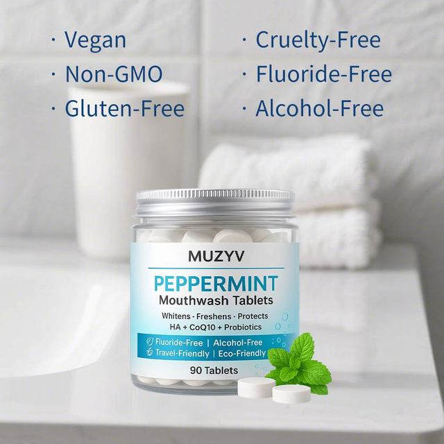 CoQ10 Probiotic Chewable Mouthwash Tablets