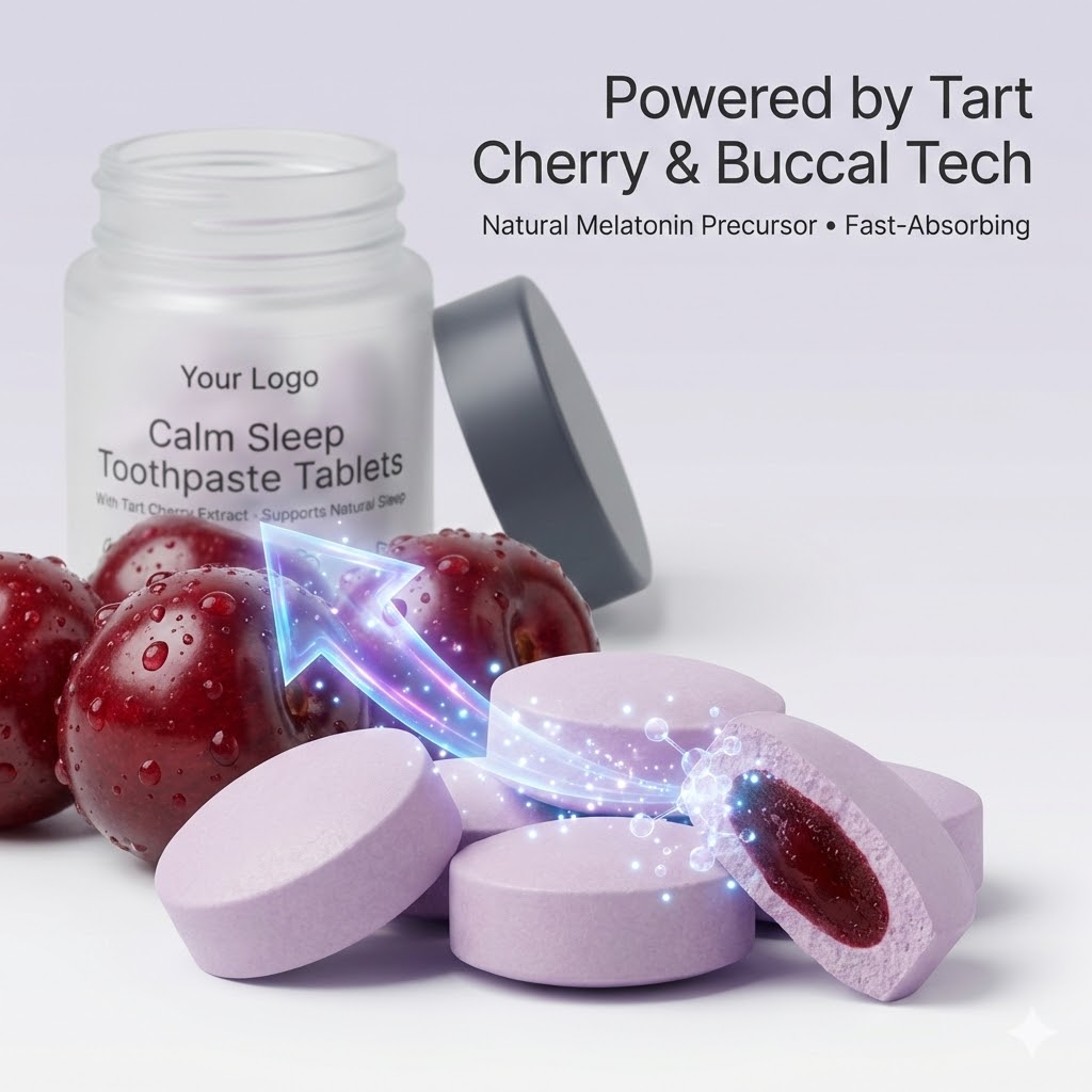 Calm Sleep Toothpaste Tablets Nighttime Ritual for Restful Sleep