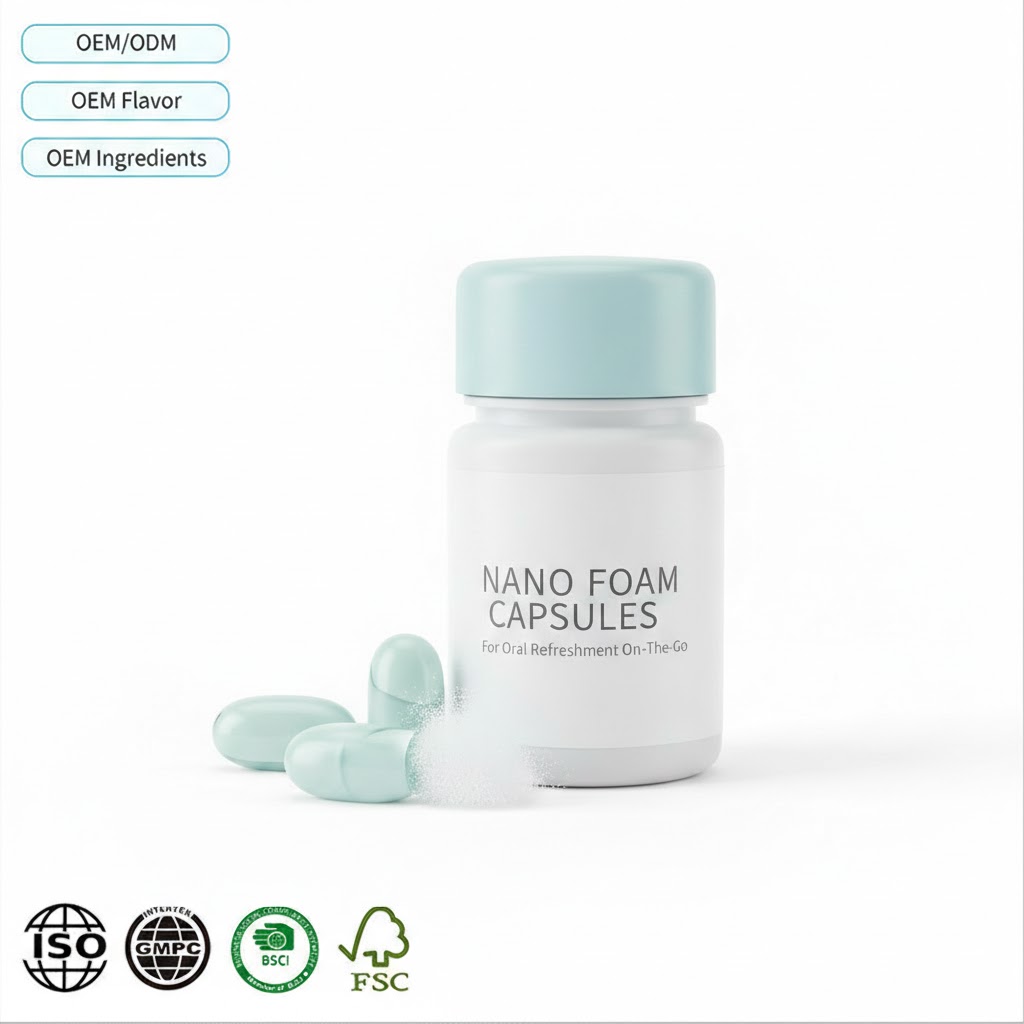 Nano Foam Capsule Pure Clean Water-Free Oral Care Foam