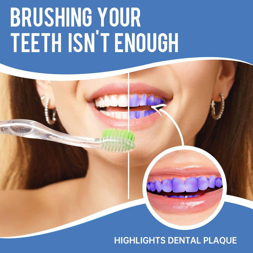 Dental Plaque Disclosing Tablets for Effective Brushing Checks