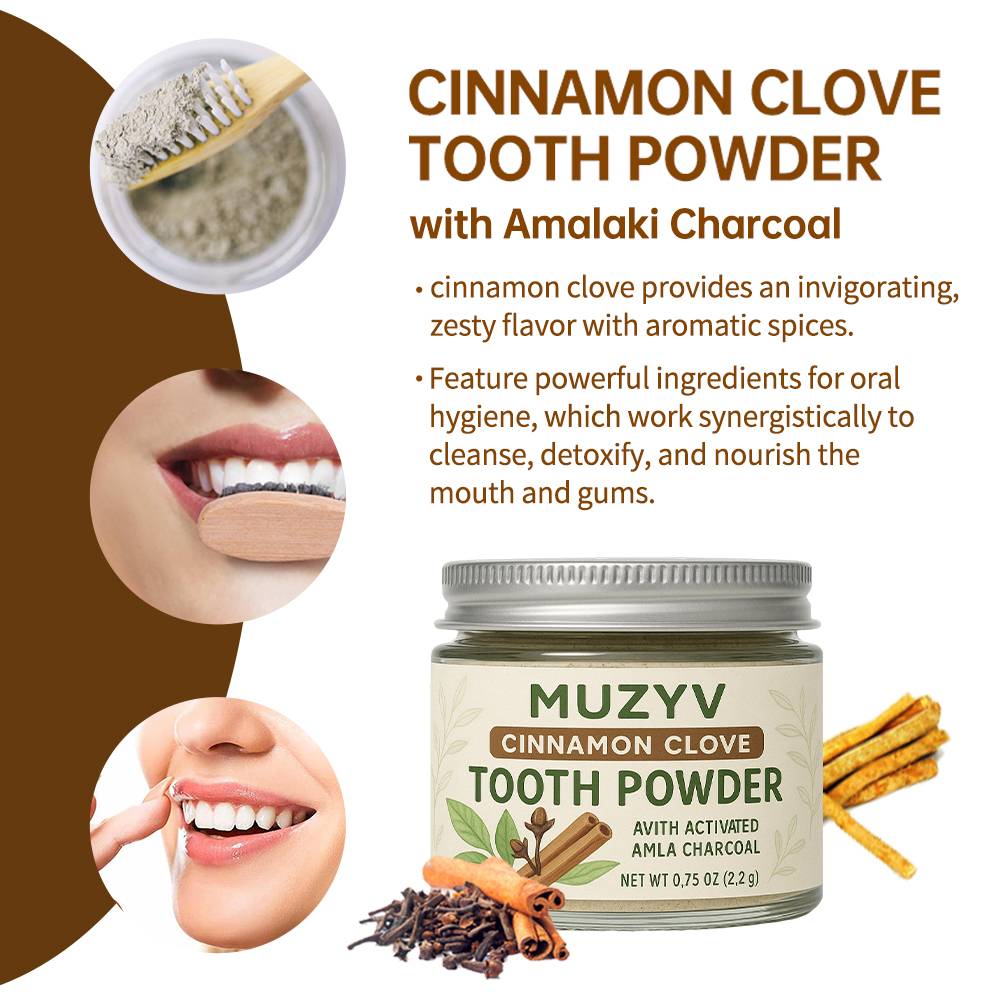 Cinnamon & Miswak Tooth Powder