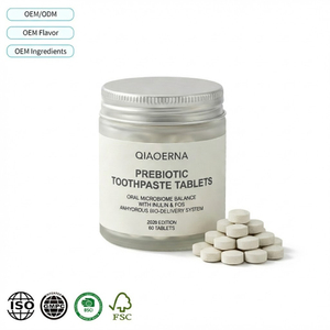 Anhydrous Prebiotic Toothpaste Tablets (Inulin & FOS Bio-Delivery System) 2026