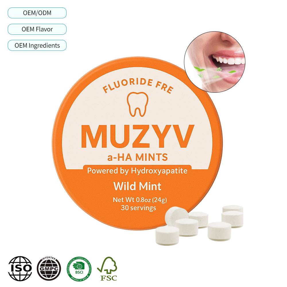 Hydroxyapatite Oral Care Chewable Tablets – Tooth Cleaning & Fresh Breath