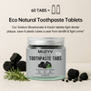 Charcoal & Thyme Toothpaste Tablets for Daily Oral Care | Herbal Solid Toothpaste