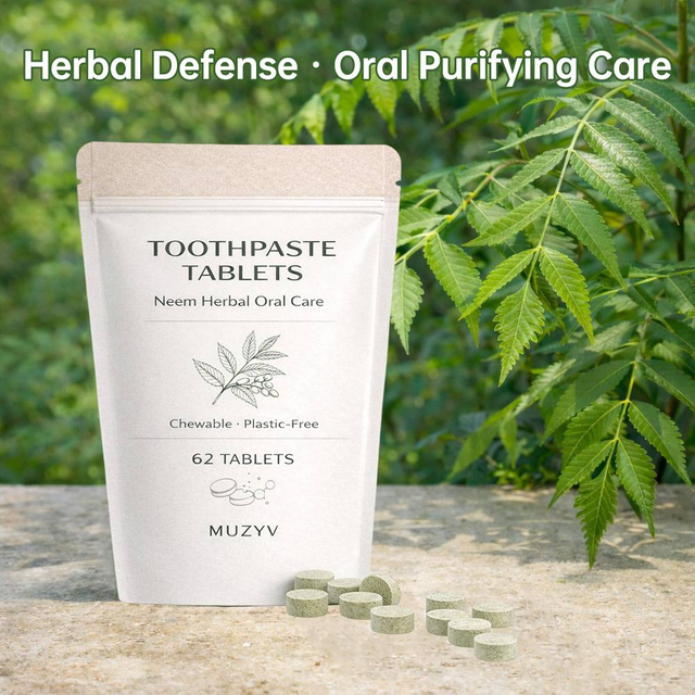 Neem Toothpaste Tablets – Plastic-Free Herbal Oral Care