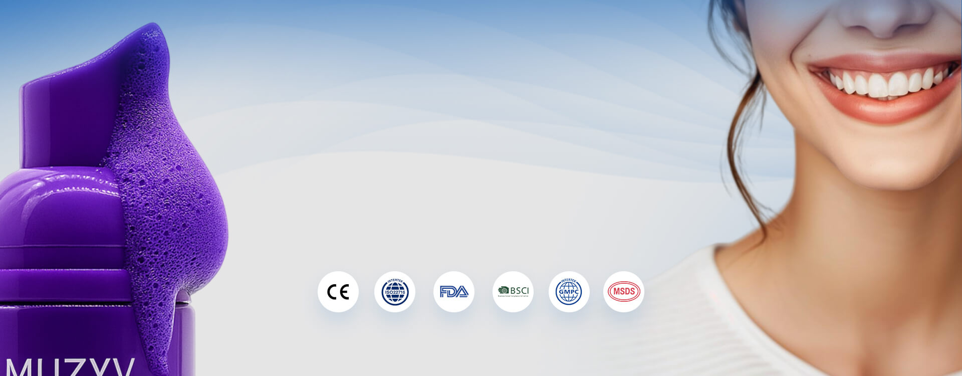 Professional teeth whitening gel OEM/ODM with certified oral care production