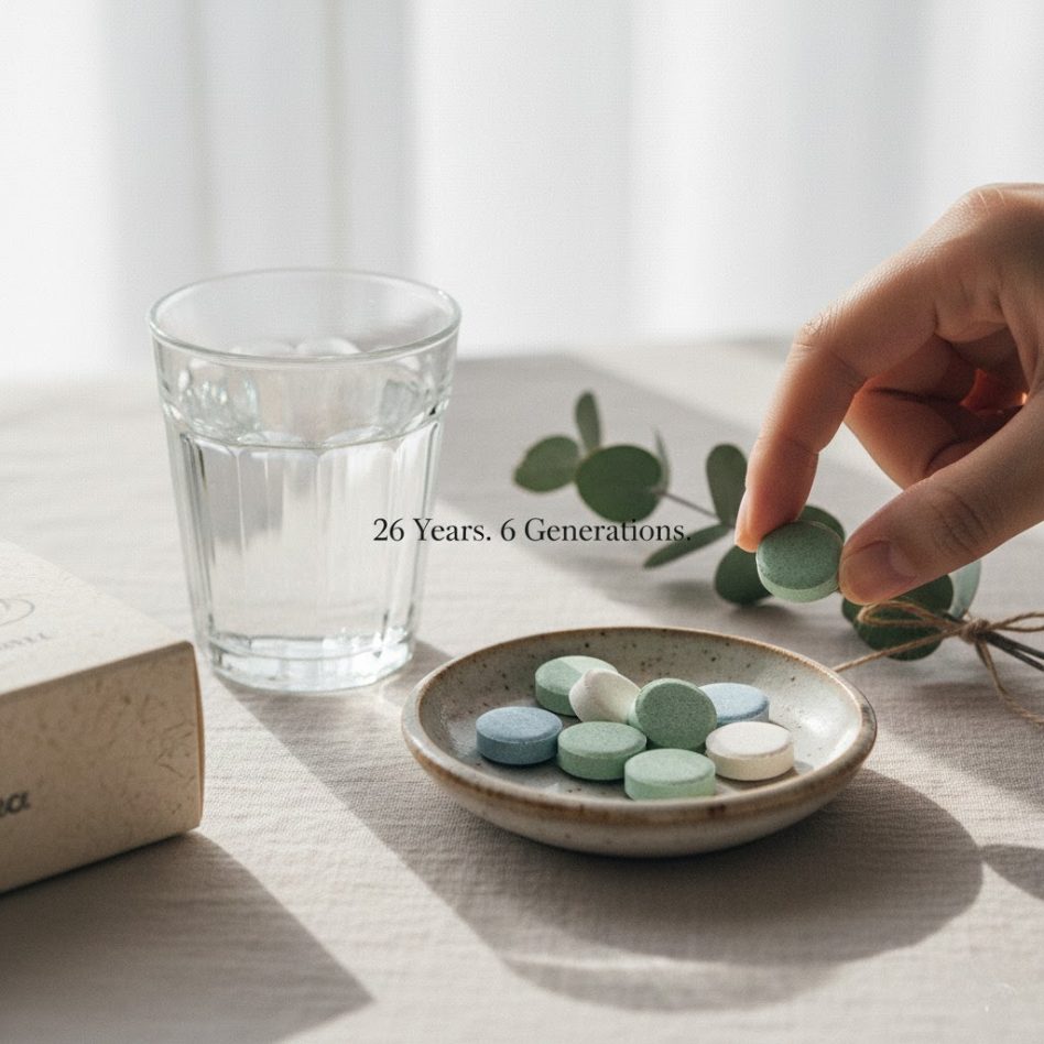 94.6 Percent Bio Efficacy 24 Months Toothpaste Tablets with Mint and Ceramic Cup