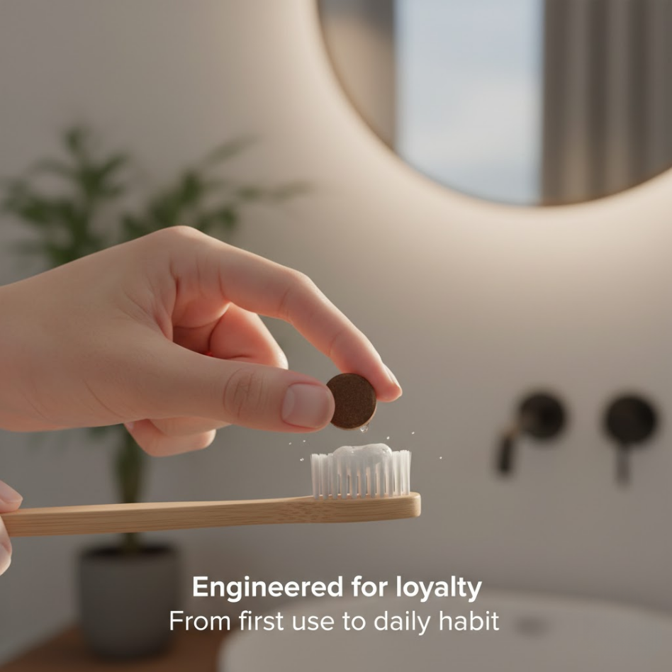 Engineered OEM Toothpaste Tablets – Pharmaceutical-Grade Formula for Private Label Oral Care Brands