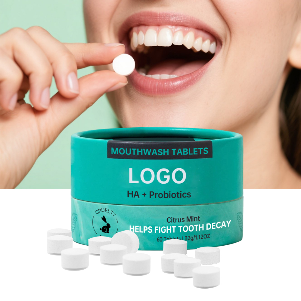 Hydroxyapatite Probiotic Chewable Mouthwash Tablets Manufacturing