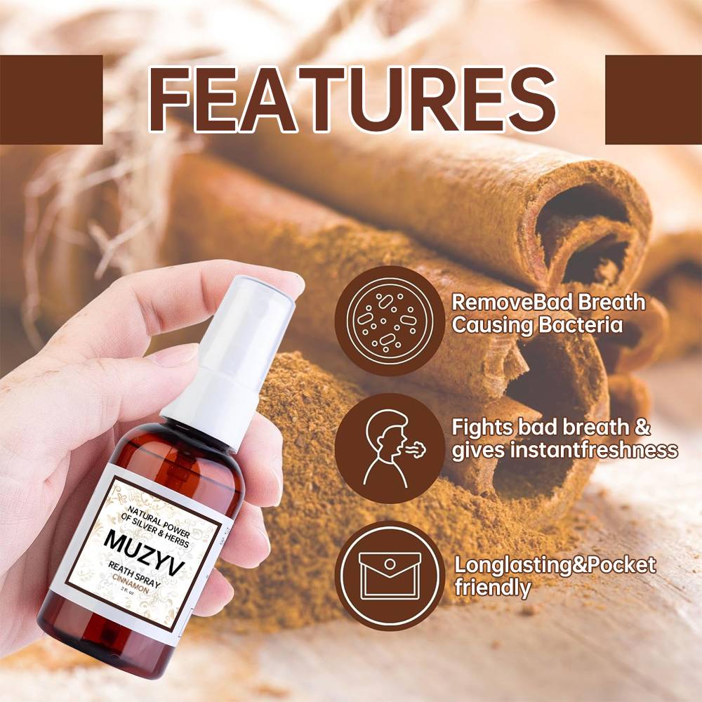 Cinnamon Oral Spray Natural Breath Freshening