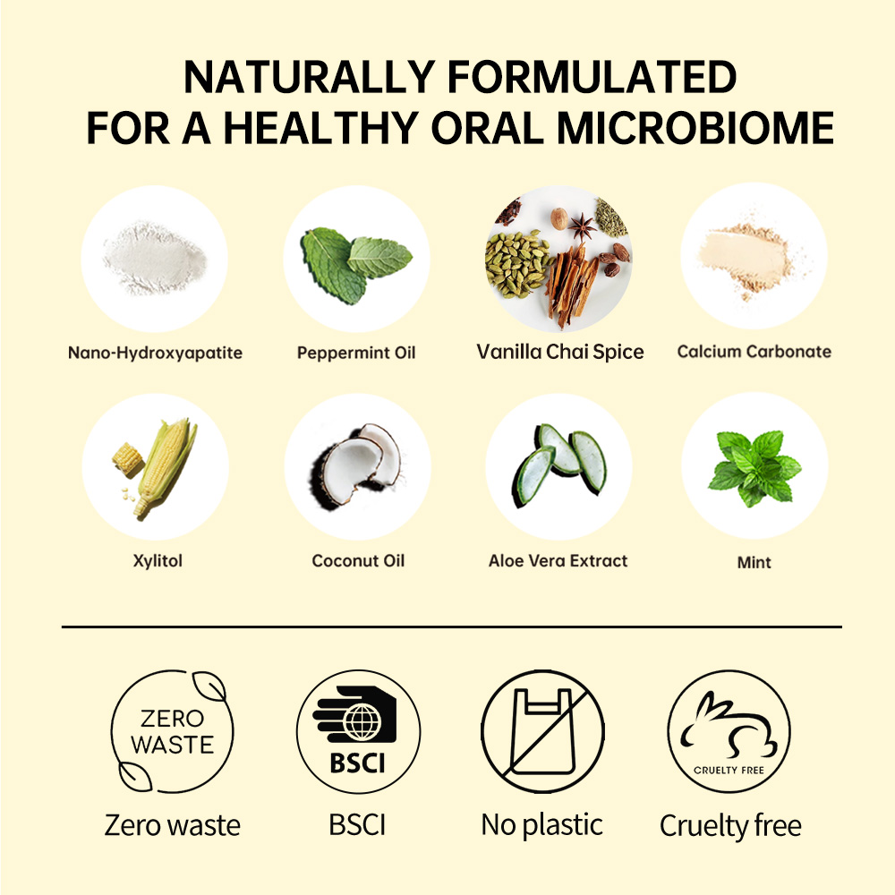 Vanilla Tea Toothpaste Tablets