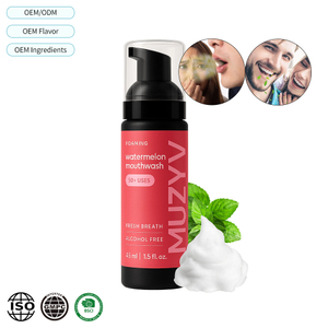 Watermelon Mousse Mouthwash – Refreshing Alcohol-Free Foaming Rinse