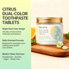 Citrus Dual-Color Toothpaste Tablets – Daily Freshness & Oral Balance Care
