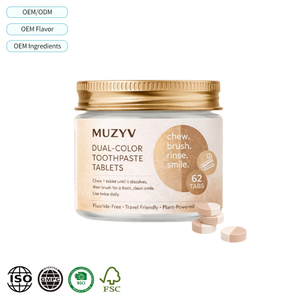 Cinnamon Dual-Color Toothpaste Tablets – Gentle Enamel Repair & Comfort Care