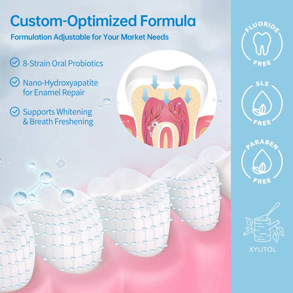 SP-8 Probiotic Toothpaste Tablets with Hydroxyapatite