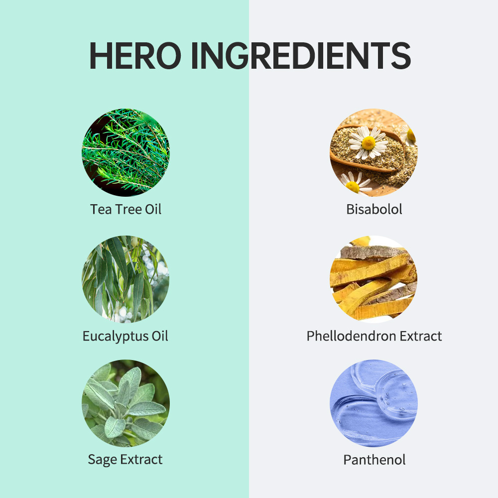 Green & White Color-Dual Toothpaste Tablets Purifying & Gum Soothing Care