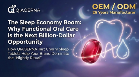 The Sleep Economy Boom QIAOERNA Tart Cherry Sleep Tablets.png