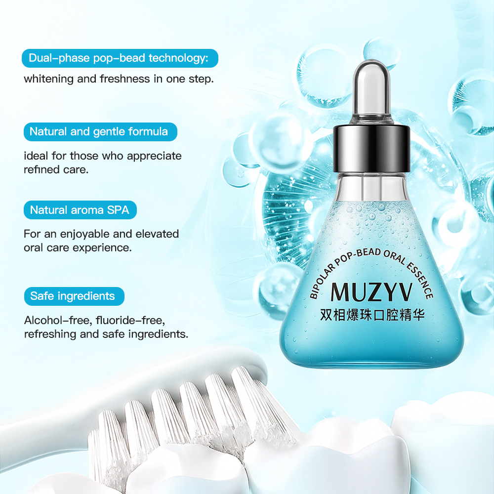 Dual Phase Coconut Oil Xylitol Pop-Bead Oral Essence