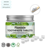 Plantain Toothpaste Tablets Herbal Gentle Clean Waterless Oral Care OEM ODM