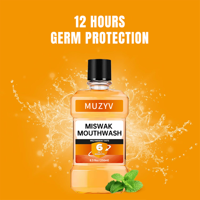 Miswak Herbal Mouthwash for Daily Oral Protection