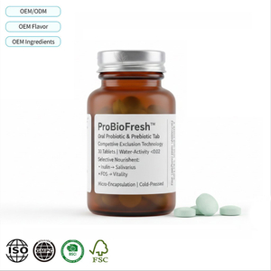 BioGuardian Probiotic Toothpaste Tablets with Prebiotic Formula