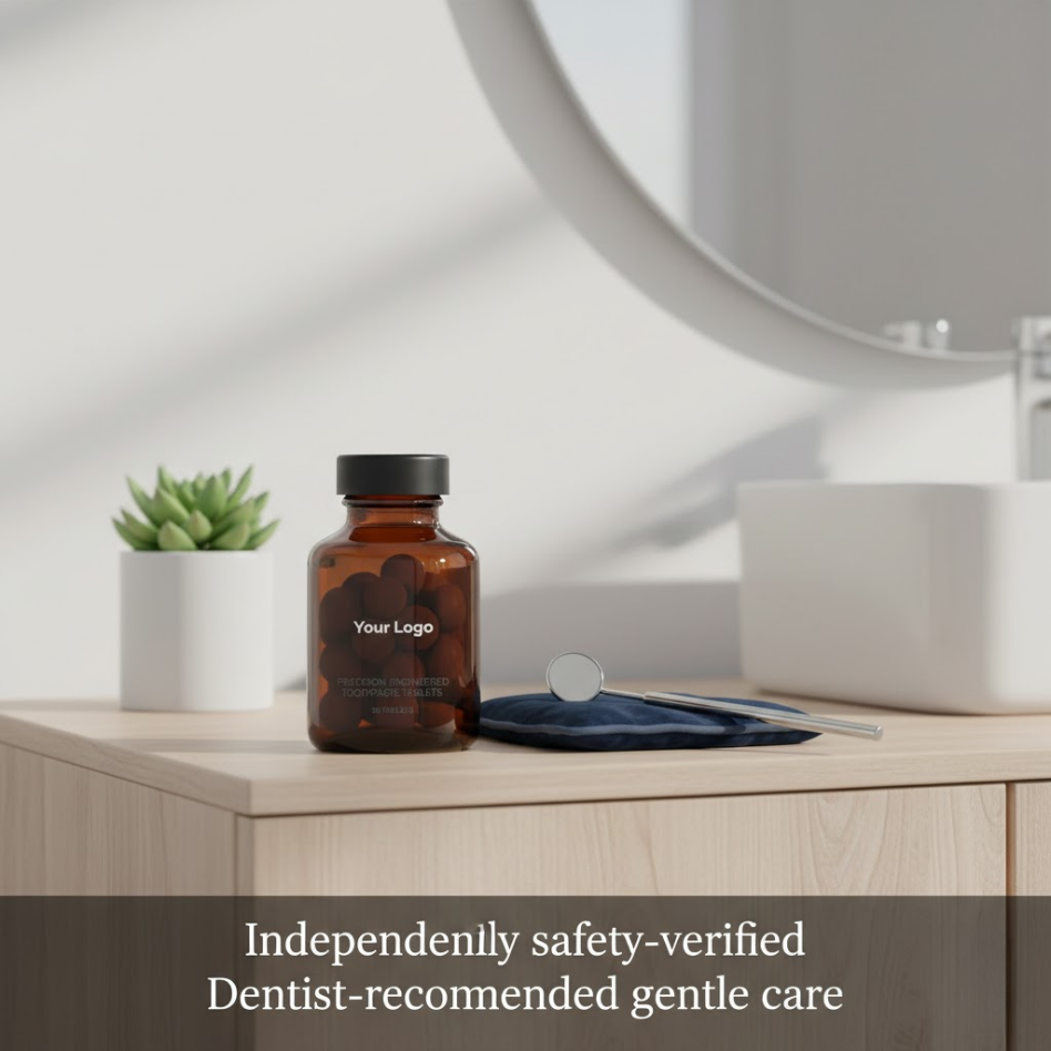 Toothpaste Tablet Manufacturing Process - Pharmaceutical-Grade Compression