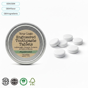 Daily-Use & Stability-Optimized Engineered Toothpaste Tablets