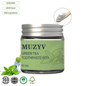 Green Tea Toothpaste Tablets with Hydroxyapatite