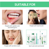 Green & White Color-Dual Toothpaste Tablets Purifying & Gum Soothing Care