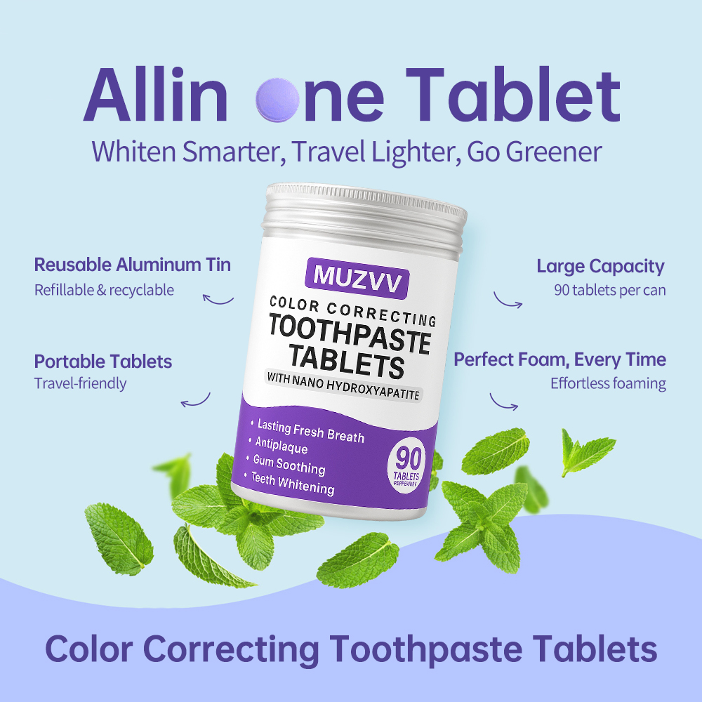 Color Corrector Toothpaste Tablet Manufacturer