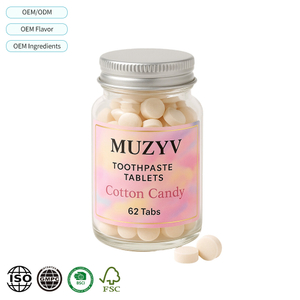 Cotton Candy Toothpaste Tablets