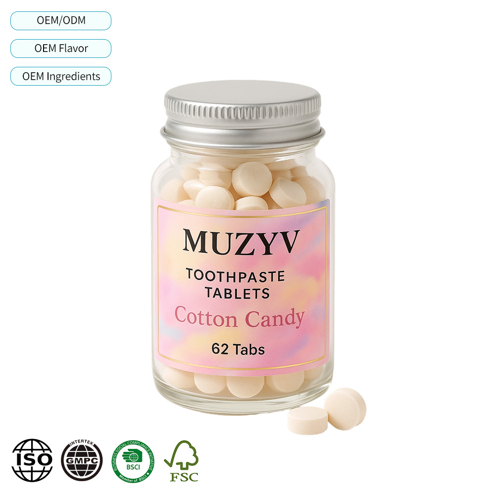 Cotton Candy Toothpaste Tablets