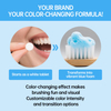 Custom Blue Color-Changing Toothpaste Tablets