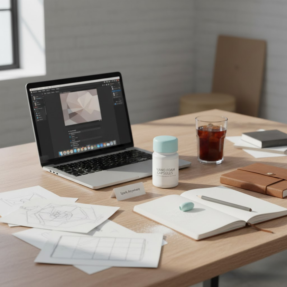 Nano Foam Capsule Pure Clean Water-Free Oral Care Foam