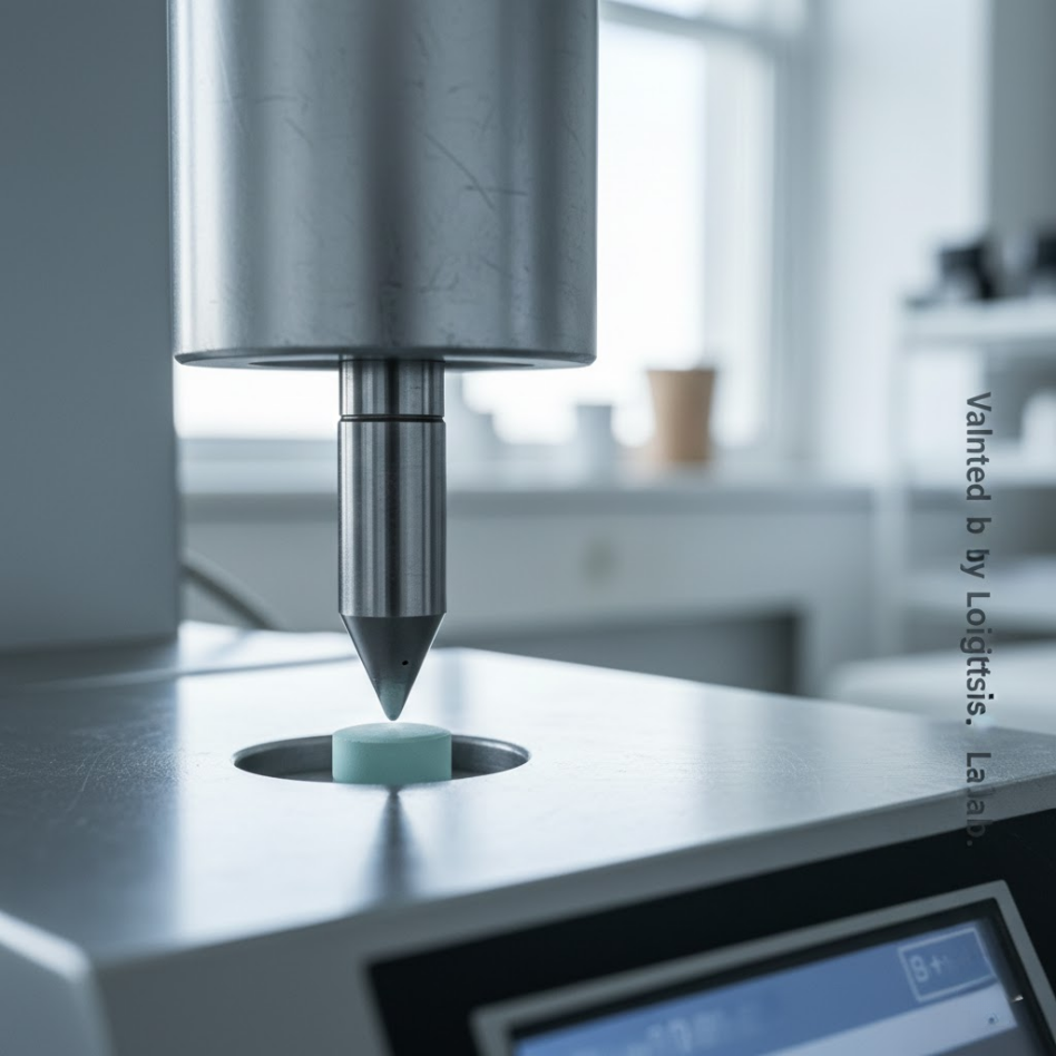 Micro Encapsulated Nano Hydroxyapatite Toothpaste Tablet Cross Section Close Up