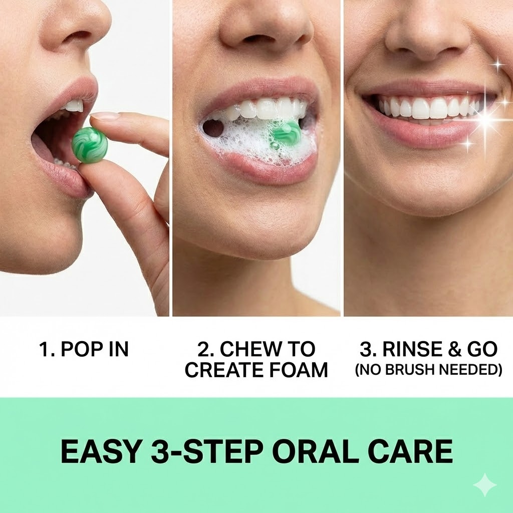 Oral Hygiene Comparison Infographic