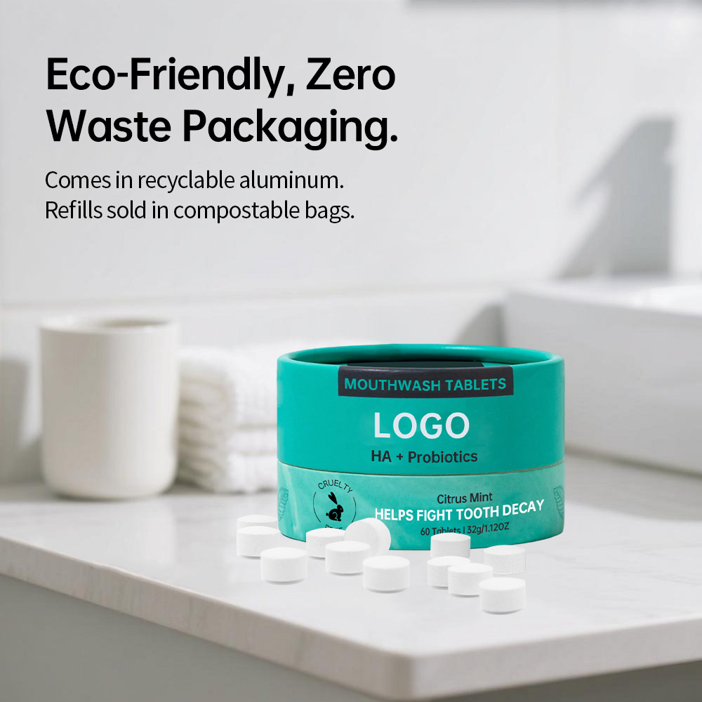 Hydroxyapatite Probiotic Chewable Mouthwash Tablets Manufacturing