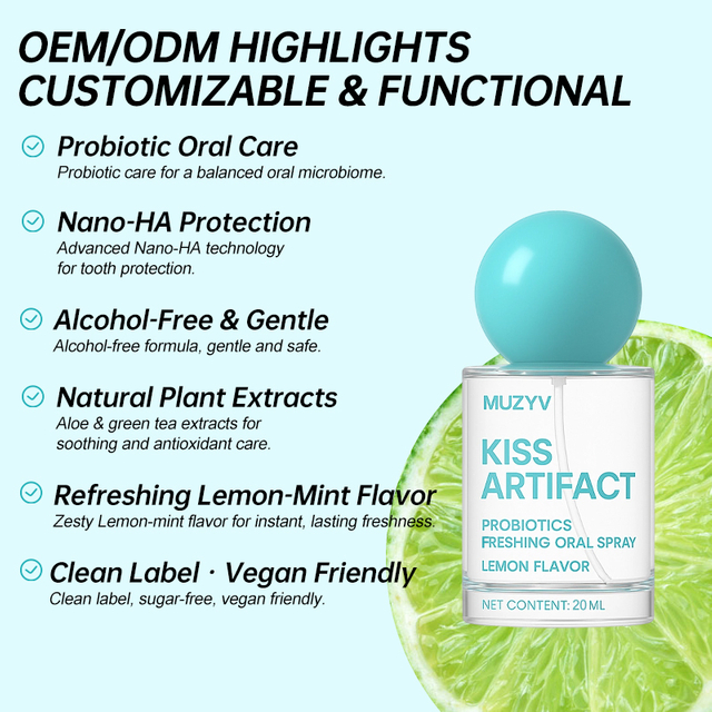 Customized Microbiome Balancing Mouth Spray