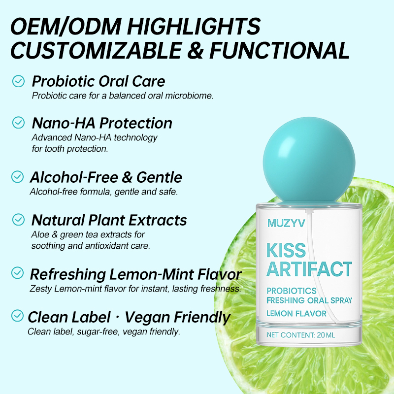 Customized Microbiome Balancing Mouth Spray