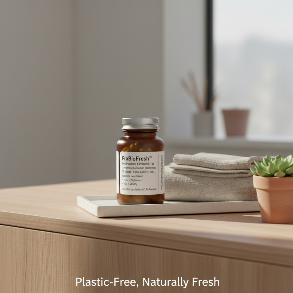 BioGuardian Probiotic Toothpaste Tablets with Prebiotic Formula